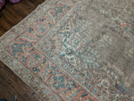 10x16 Semi Antique Authentic Oriental Area Rug 100% Wool Rug 2694 - west of hudson