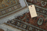 4x6 Overdyed Vintage Turkish Silk Rug Mint Green 2806 - west of hudson