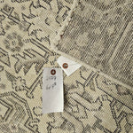 6x9 Distressed Beige Antique Washed Rug Vintage Style Hand Knotted 100% Wool 2979