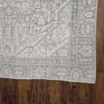 6x9 Distressed Beige Antique Washed Rug Vintage Style Hand Knotted 100% Wool 2979
