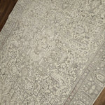 6x9 Distressed Beige Antique Washed Rug Vintage Style Hand Knotted 100% Wool 2979