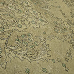 9x13 Distressed Beige Antique Washed Rug Vintage Style Hand Knotted 100% Wool 2981