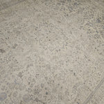 8x11 Distressed Beige Antique Washed Rug Vintage Style Hand Knotted 100% Wool 2984