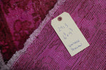 6×9 Overdyed Hot Pink Rug Distressed Fair Oriental 2913 - west of hudson