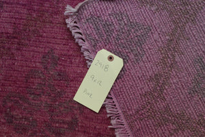 9x12 Pink Overdyed Rug Gray Faded Honey 2918 - west of hudson