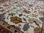 8x10 Ziegler Mahal Area Rug Beige 100% Wool 2946