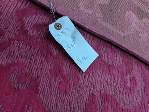 3x5 Overdyed Pink Rug Mixed Weave 100% Wool Tribal 2957